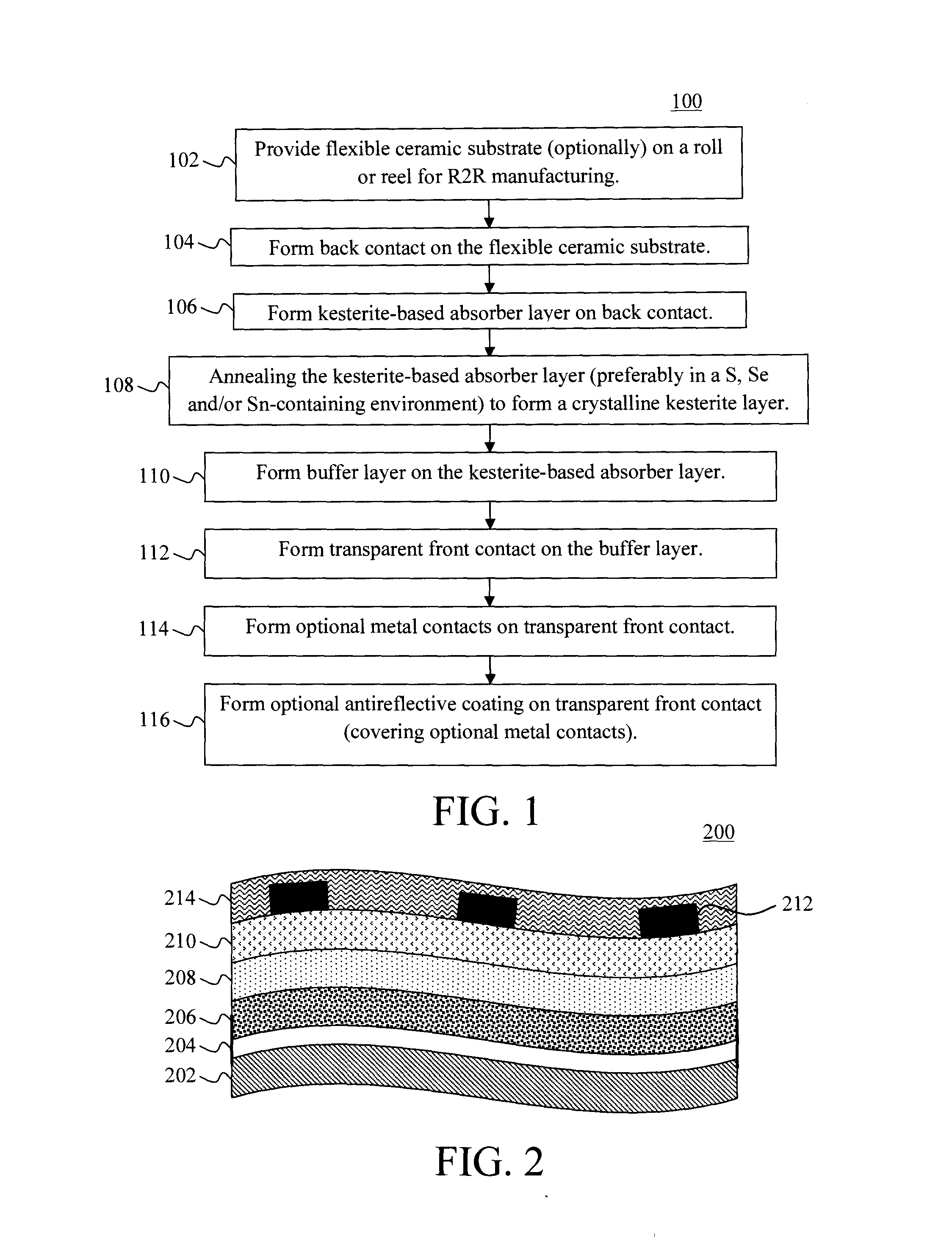 Flexible Kesterite Photovoltaic Device on Ceramic Substrate