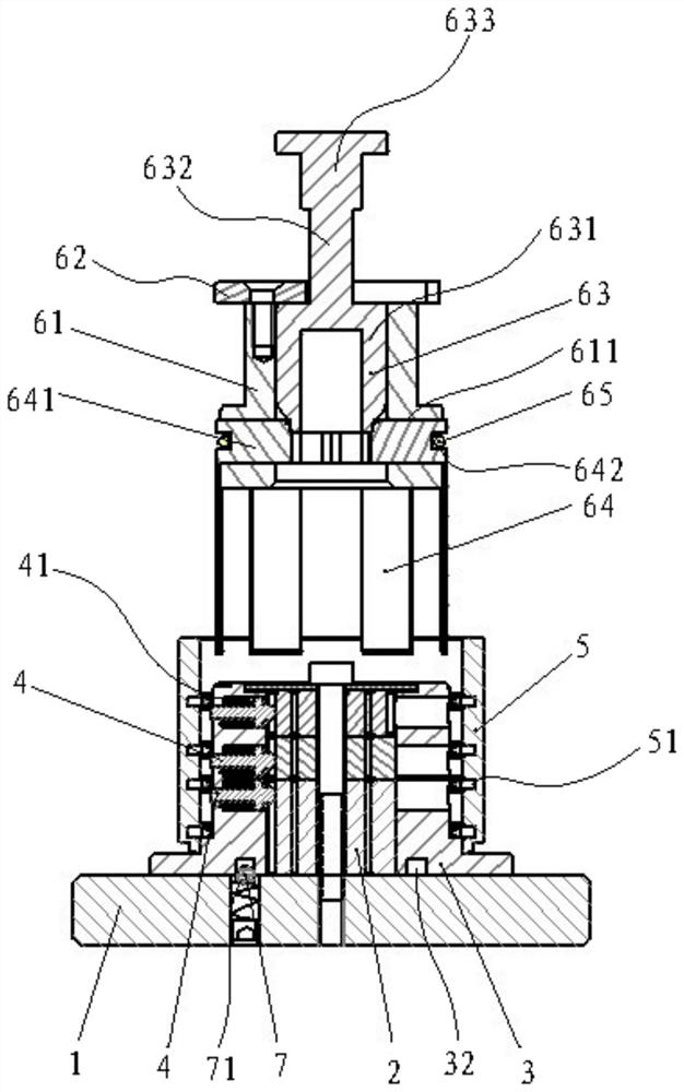 Sealing ring mounting appliance for main hub assembly of automobile clutch