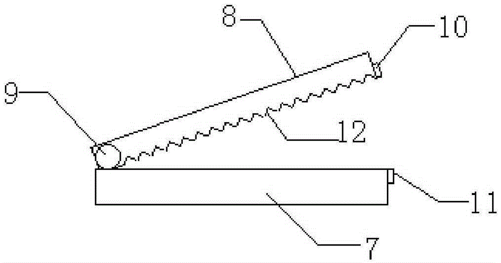 Firefighting pipeline mounting and fixing device