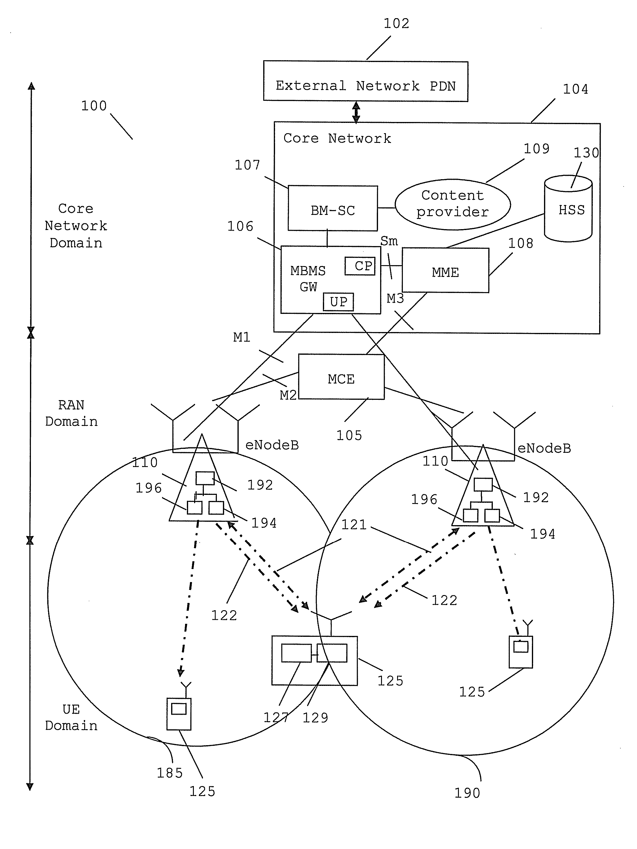 Communication units and methods for control change notification in broadcast communication