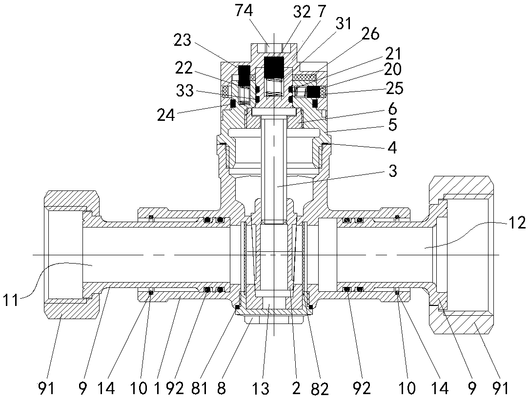 A multi-functional filtering bidirectional telescopic anti-theft gate valve