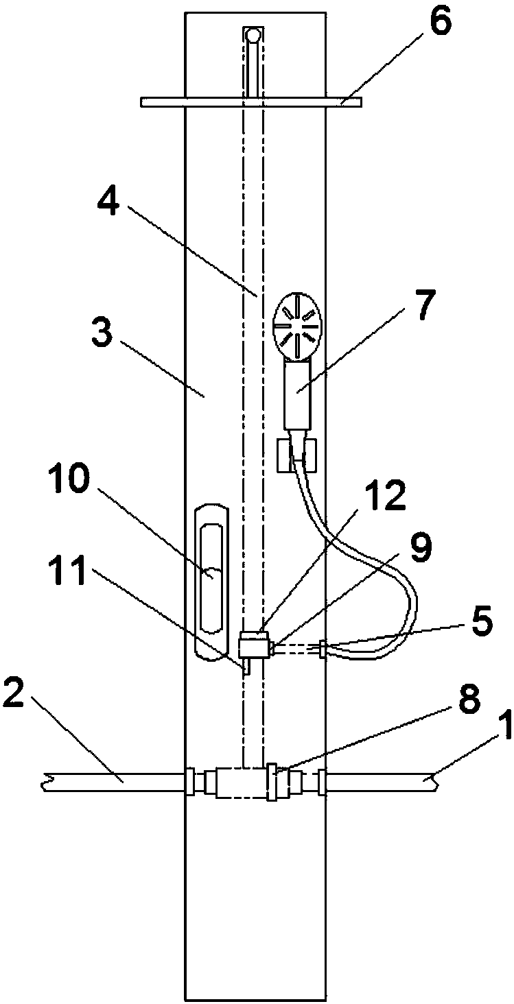 An intelligent shower system based on a moisture-proof touch screen