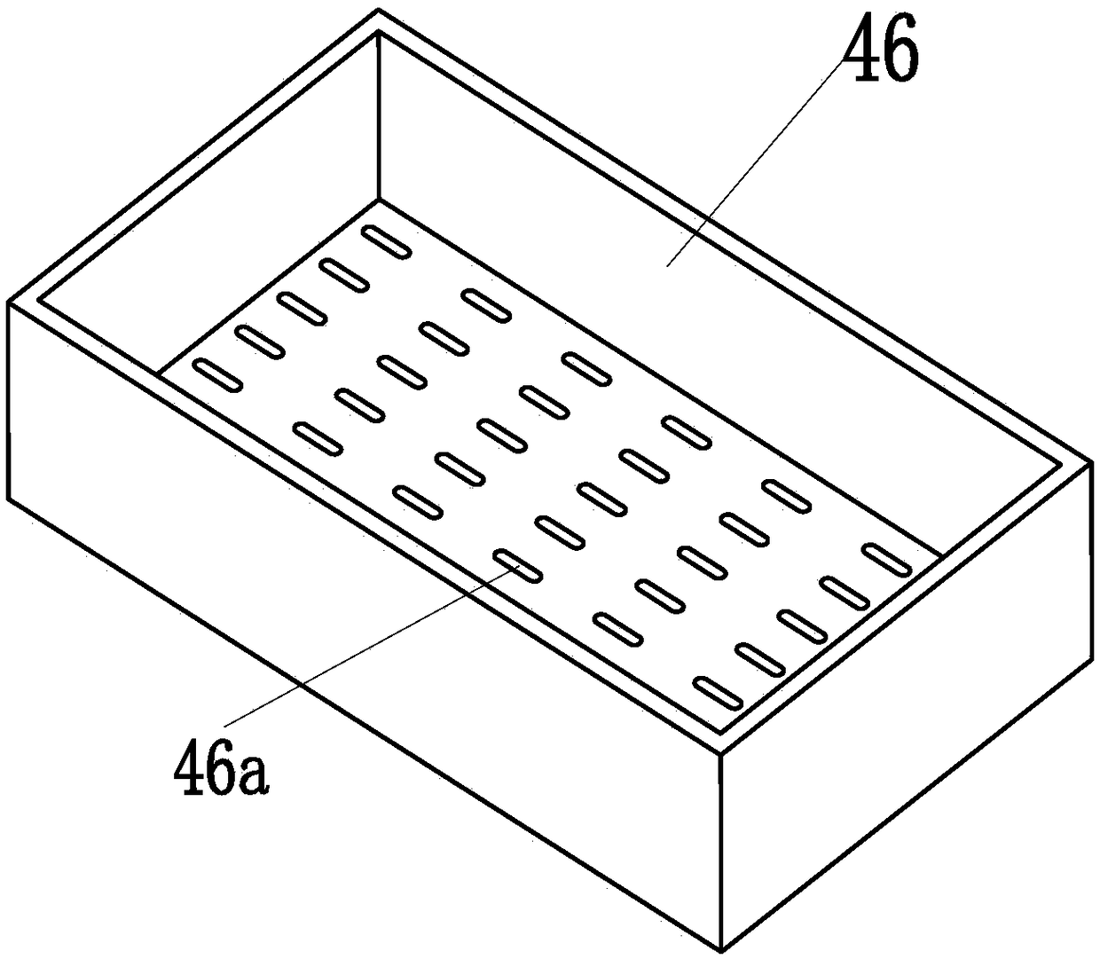 Tea leaf processing multistage sieving device