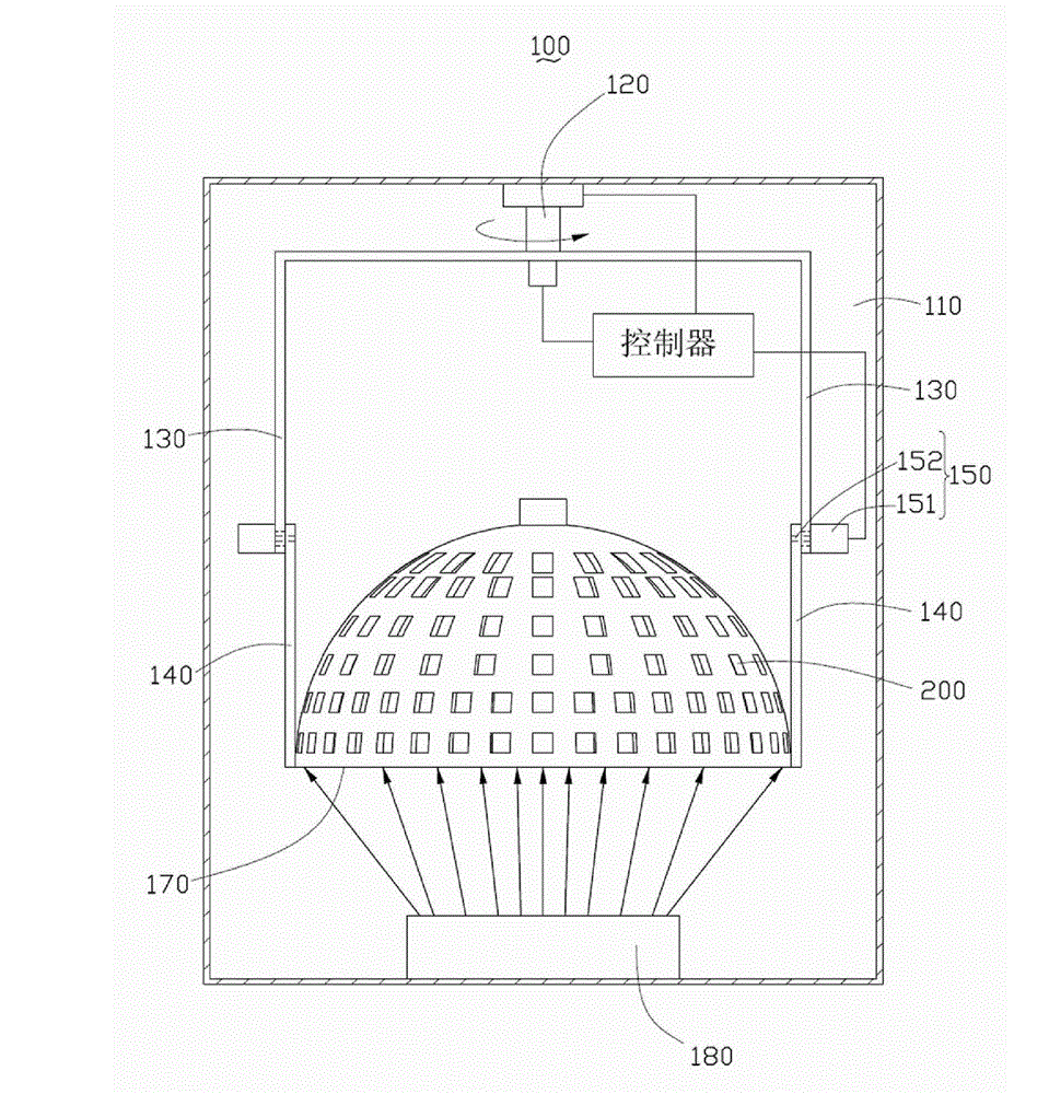 Film plating device