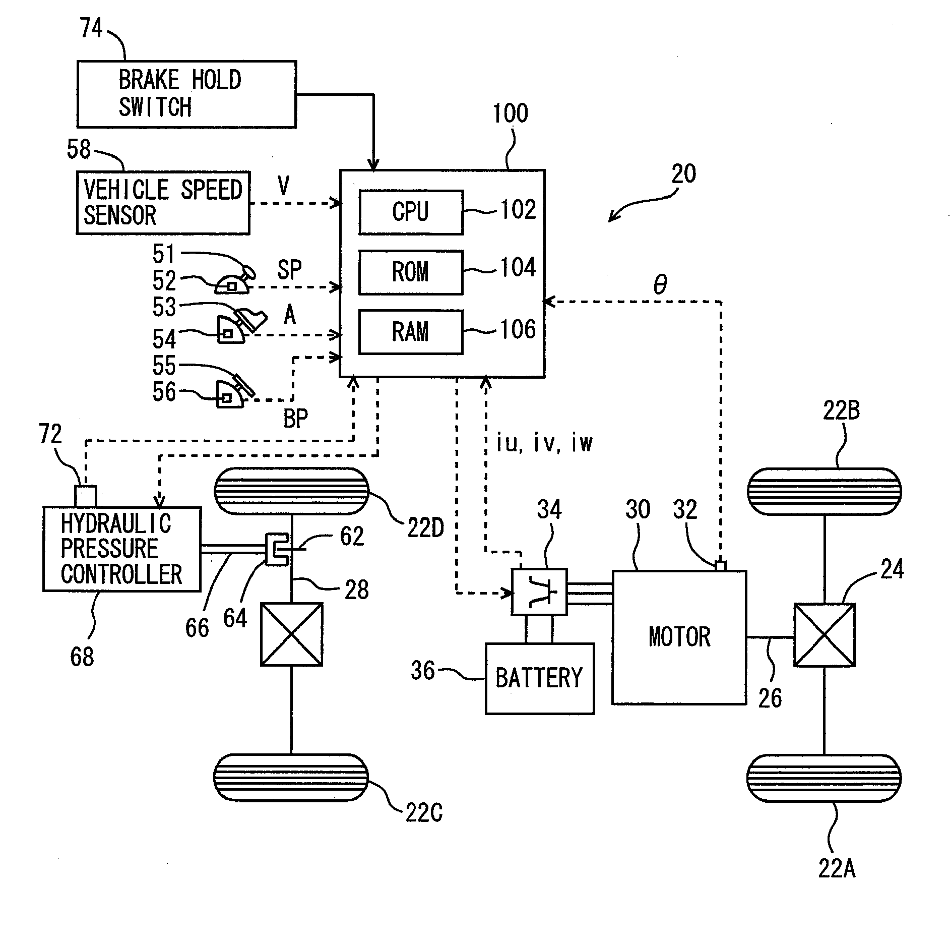 Vehicle controller and control method