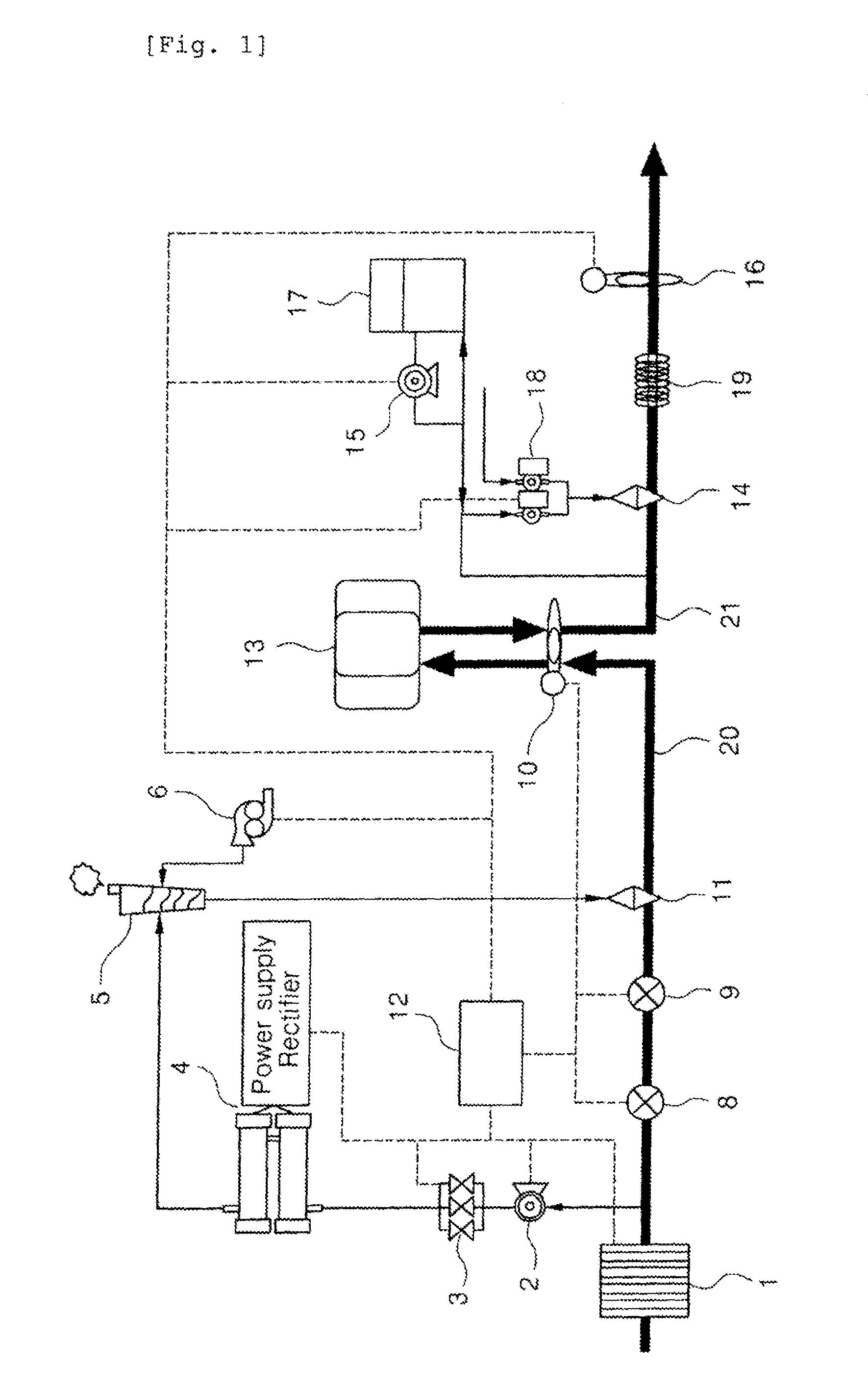 Apparatus and method for treating ballast water