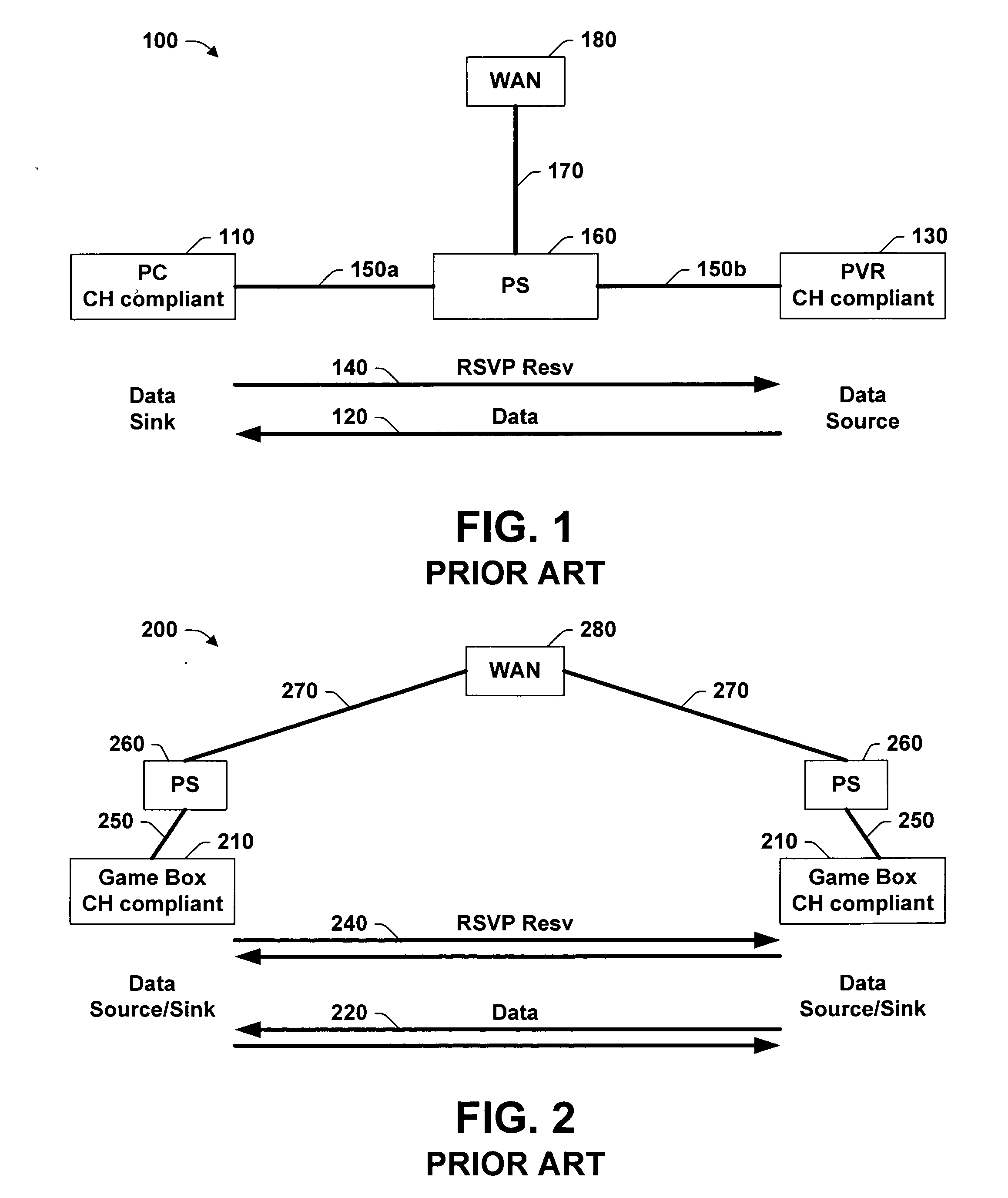 Provisioning quality of service in home networks using a proxy interface