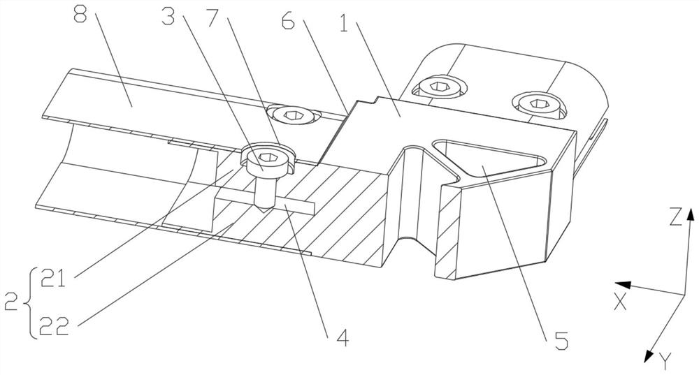 Tubular beam connecting joint