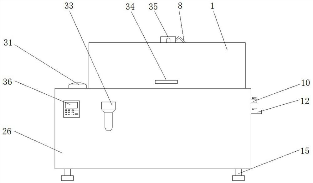 An obstetrics and gynecology postpartum medicine fumigation treatment instrument