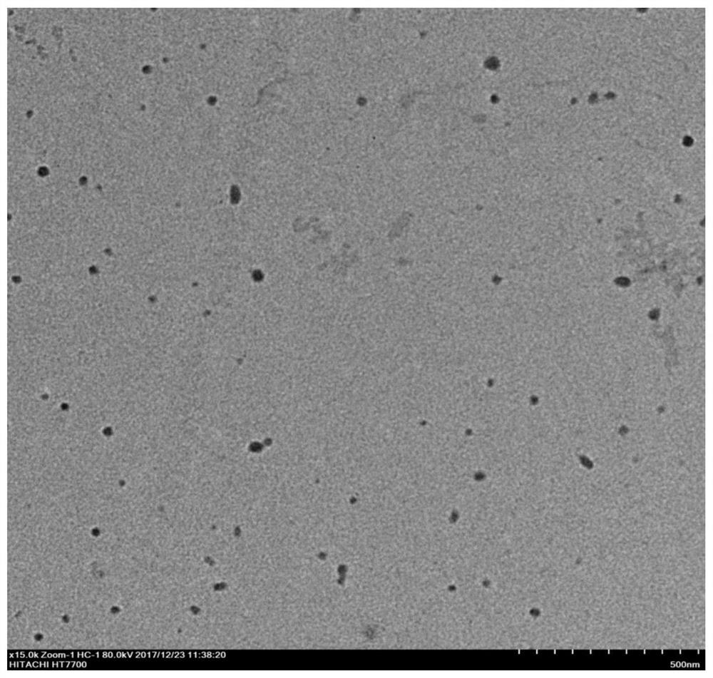 A self-assembled nanomaterial and its preparation method and application