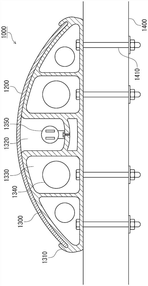 Solar power generation panel integrated stand for solar power generation device