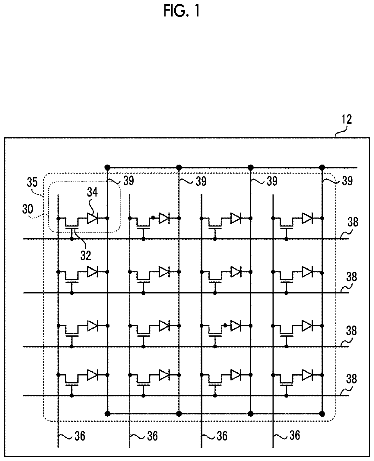 Radiation detector and radiographic imaging apparatus