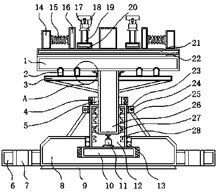 Omni-directional fixing device for laser welding