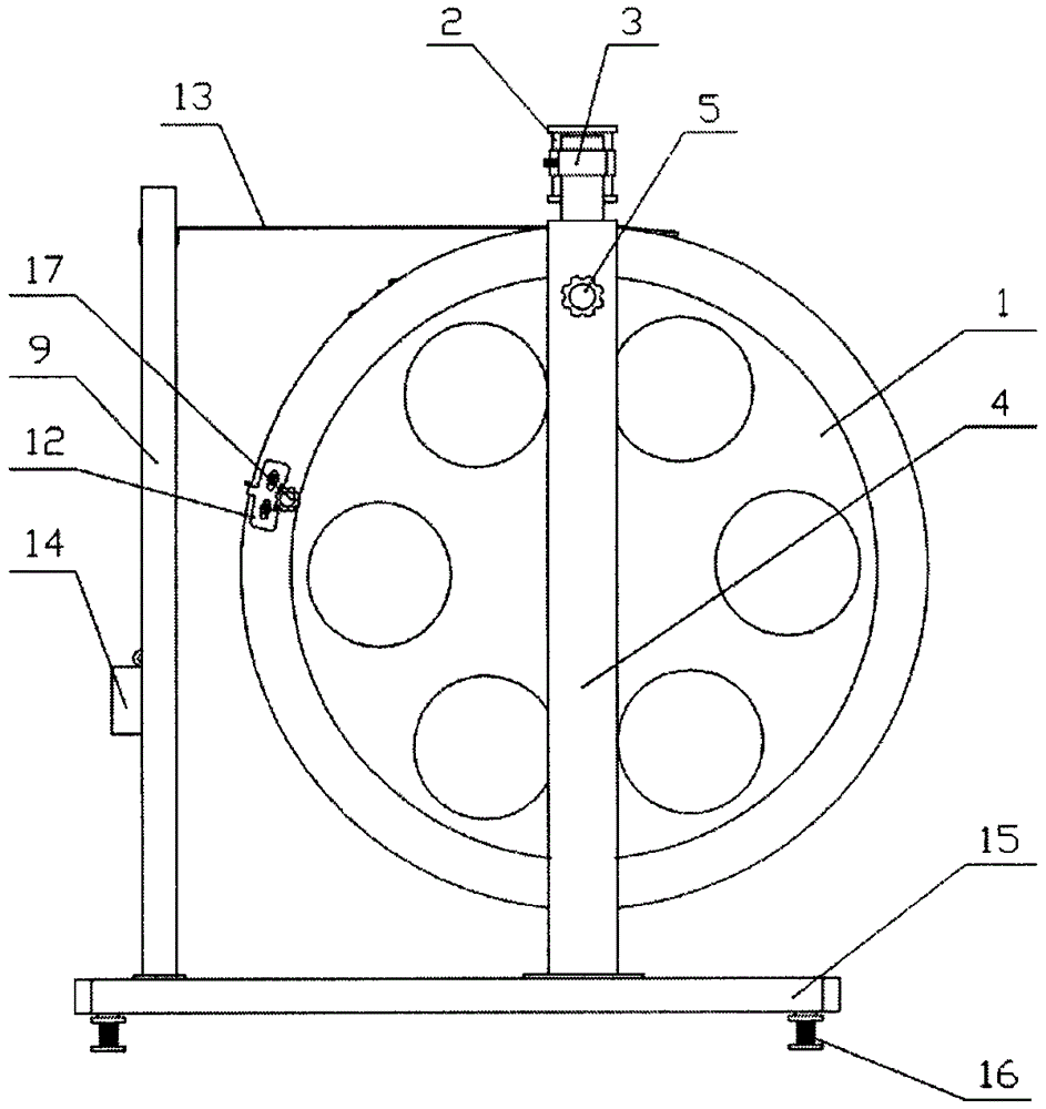 Measuring device of bicycle wheel rim measuring tape