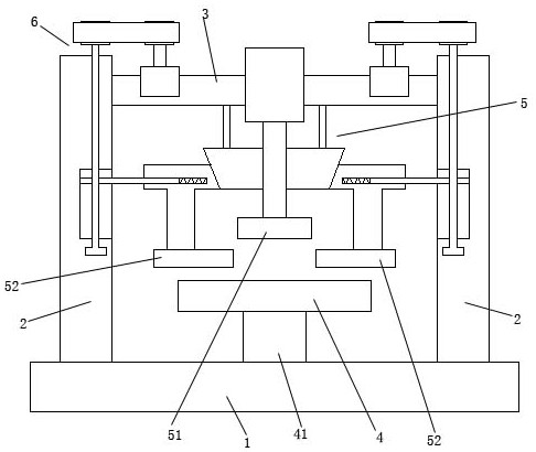 Multi-cutting type synthetic leather cutting device and cutting manufacturing process thereof