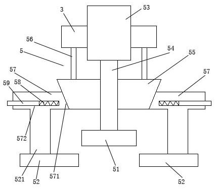 Multi-cutting type synthetic leather cutting device and cutting manufacturing process thereof