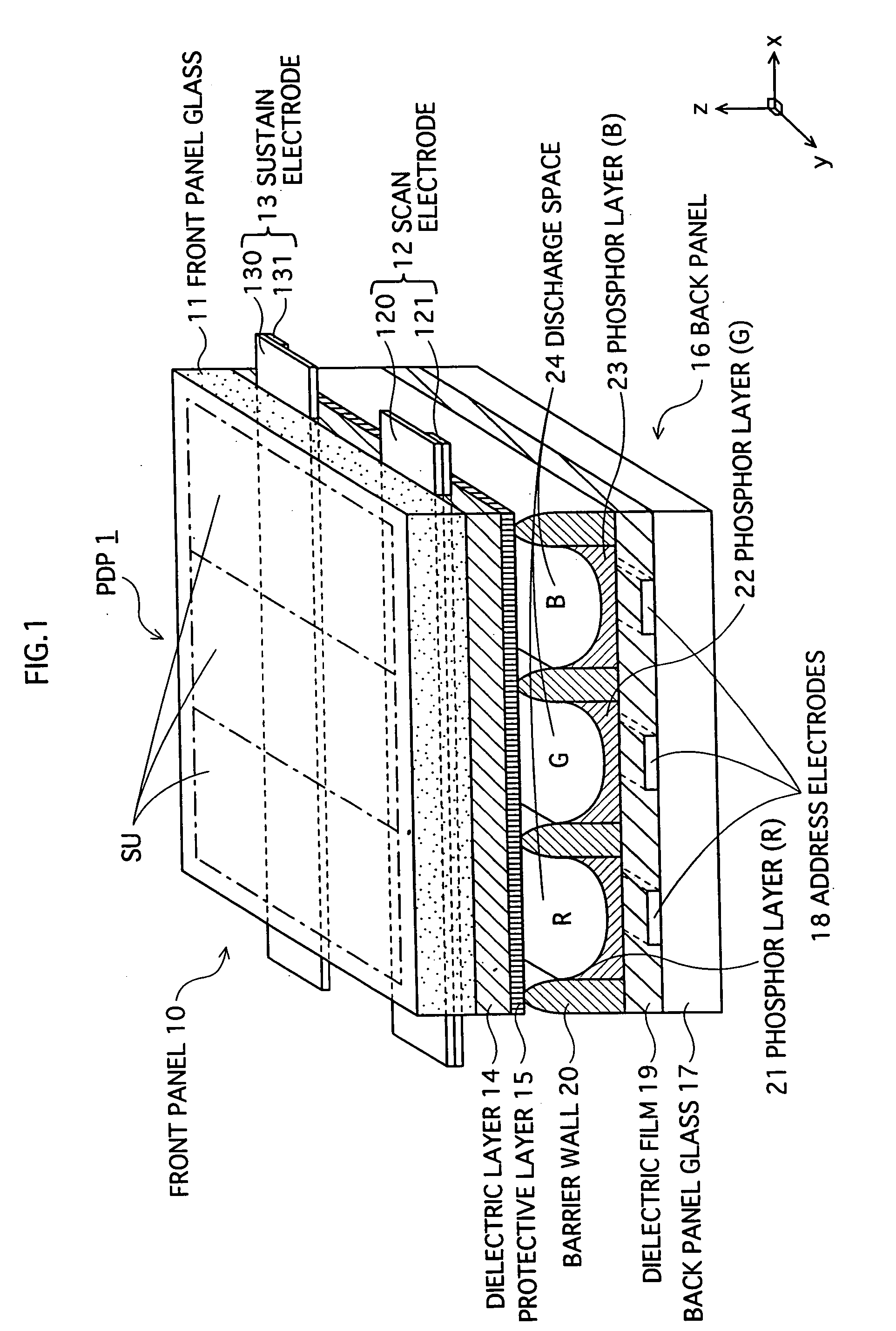 Plasma display panel and method for manaufacturing same