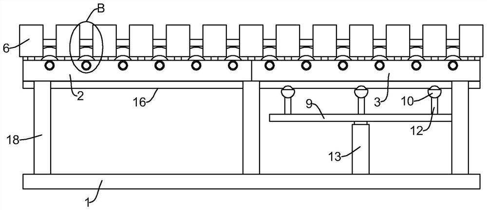 Intelligent deviation rectifying device of composite rolling mill