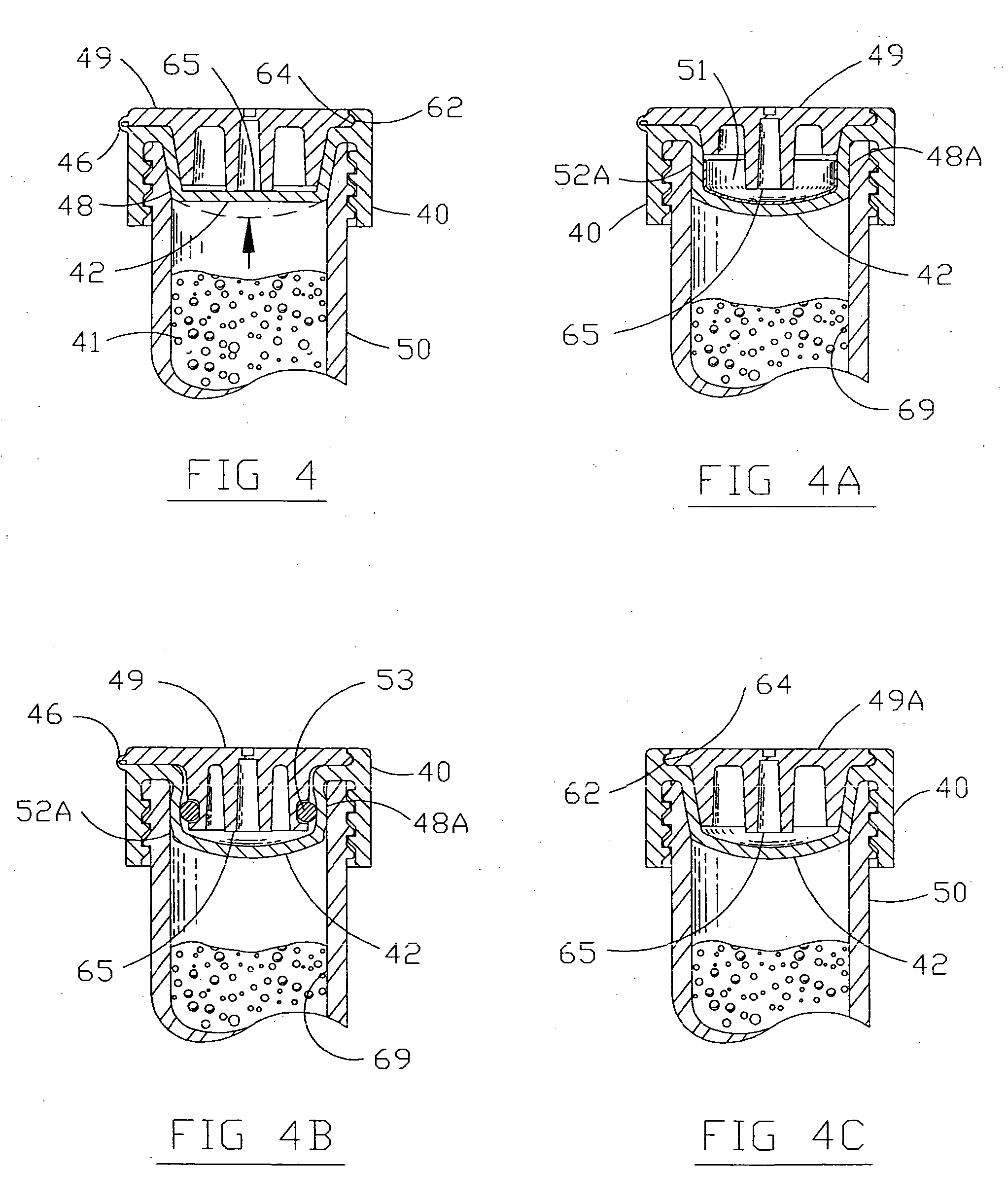 Needle venting device for sealed containers