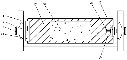 Convenient-to-take weighing device used for battery manufacture