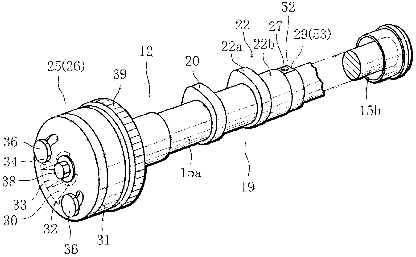 Variable valve gear for internal combustion engine