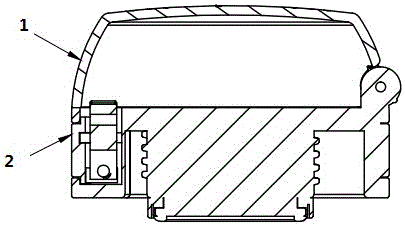 Rotary safety container cover