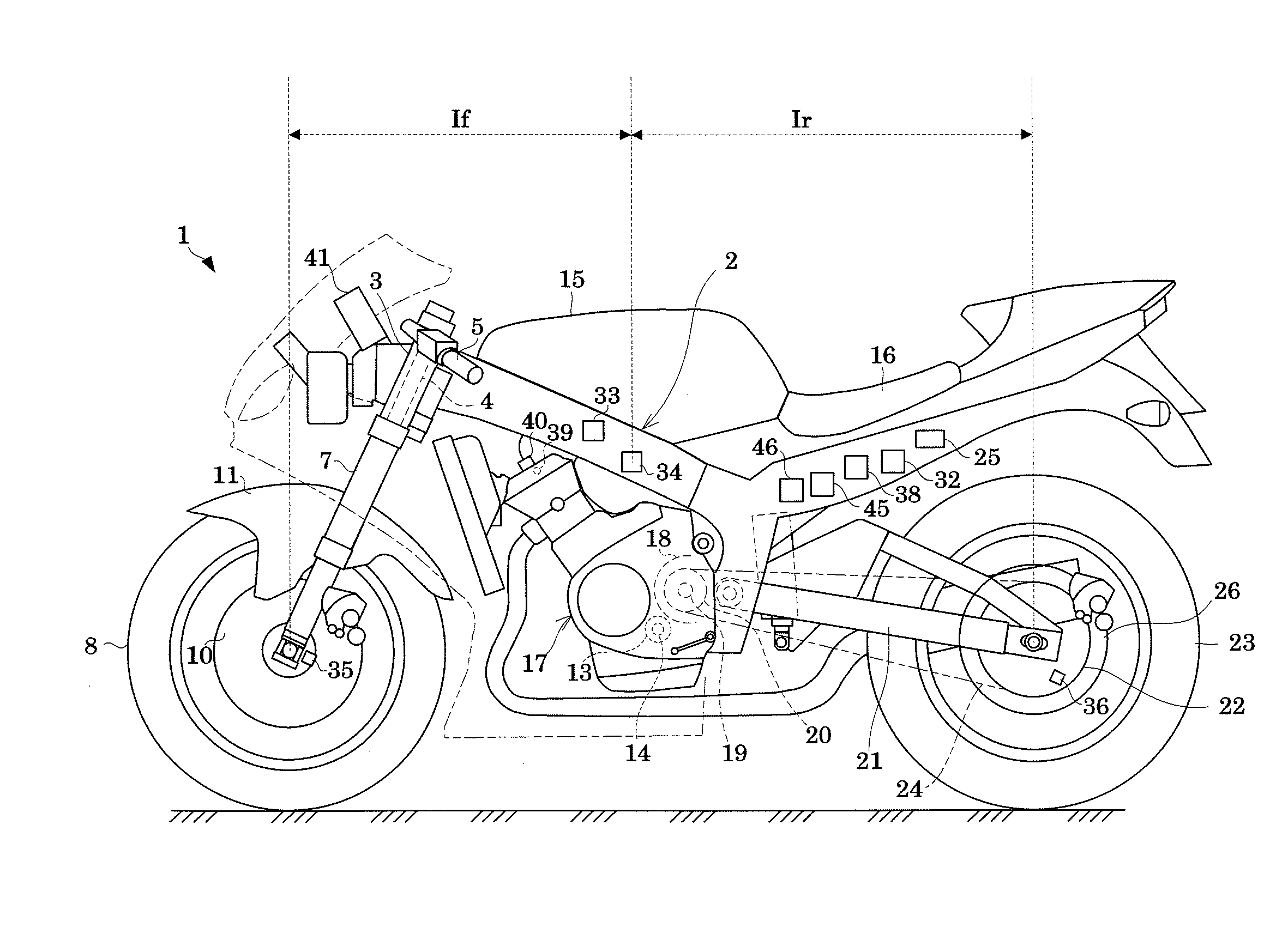 Attitude controller and saddle riding type vehicle having the same