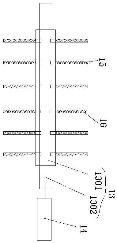 Flux-adjustable reaction device for peptide synthesis