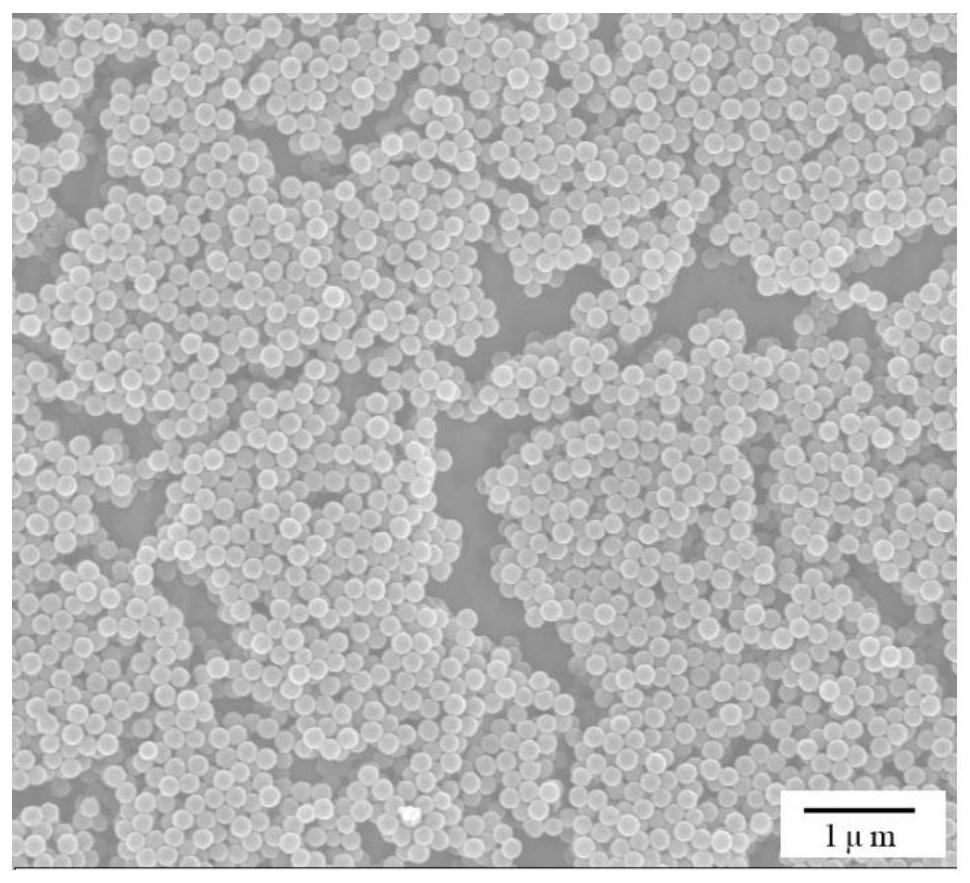 A gold-loaded porous submicron fiber and its preparation method