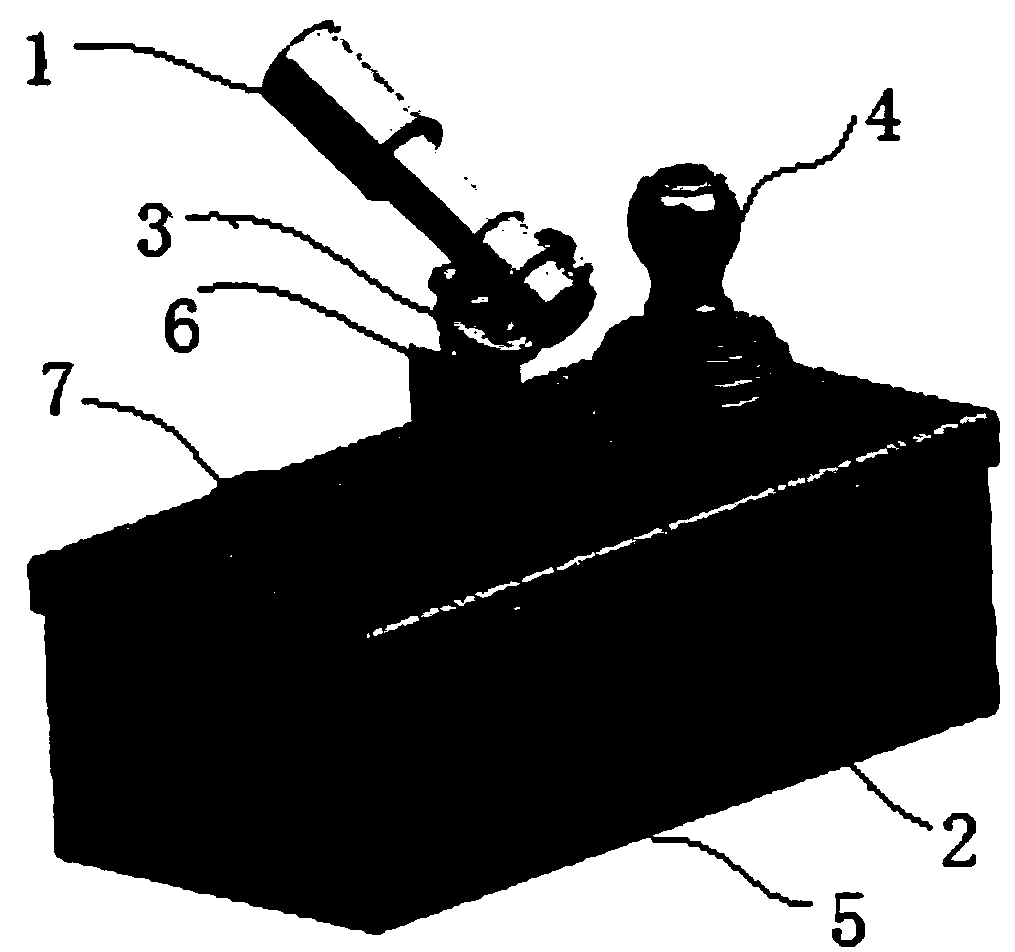 Aerial work equipment navigation positioning device, positioning method and aerial work equipment