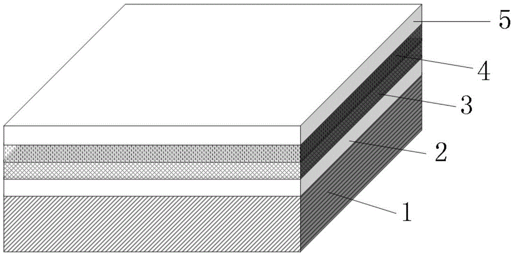 Electrochromic multi-layered transparent conductive thin film and preparation method therefor