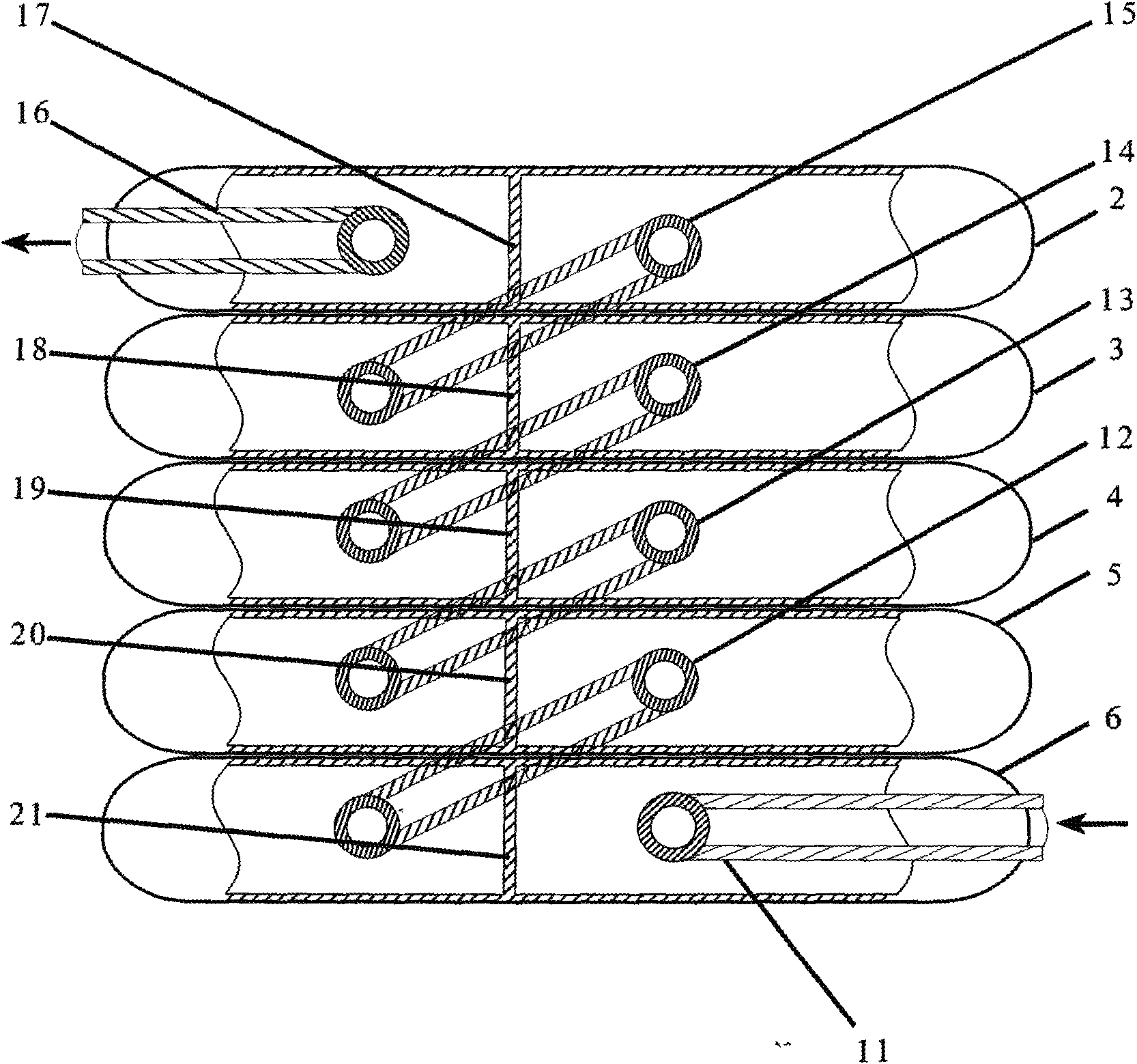 Ring-shaped gasification liquid fuel high-heat energy saving burner