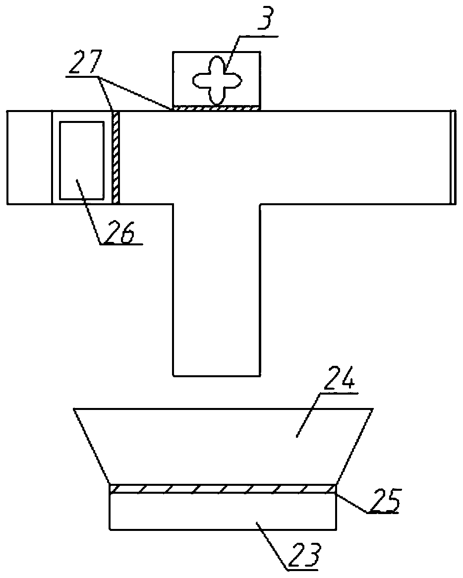 A self-sufficient marine garbage disposal platform