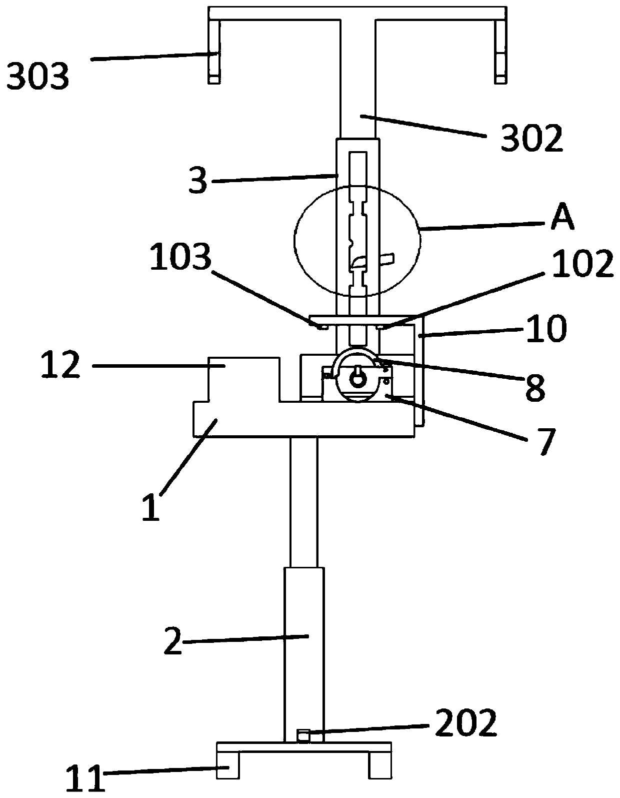 Intravenous infusion permeation prevention device for operating room nursing