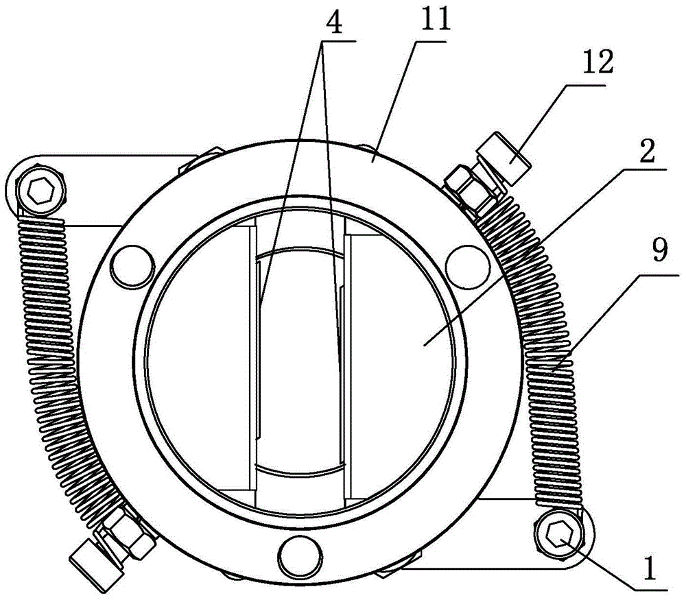 A mechanical sugarcane egg yolk leaf stripping knife