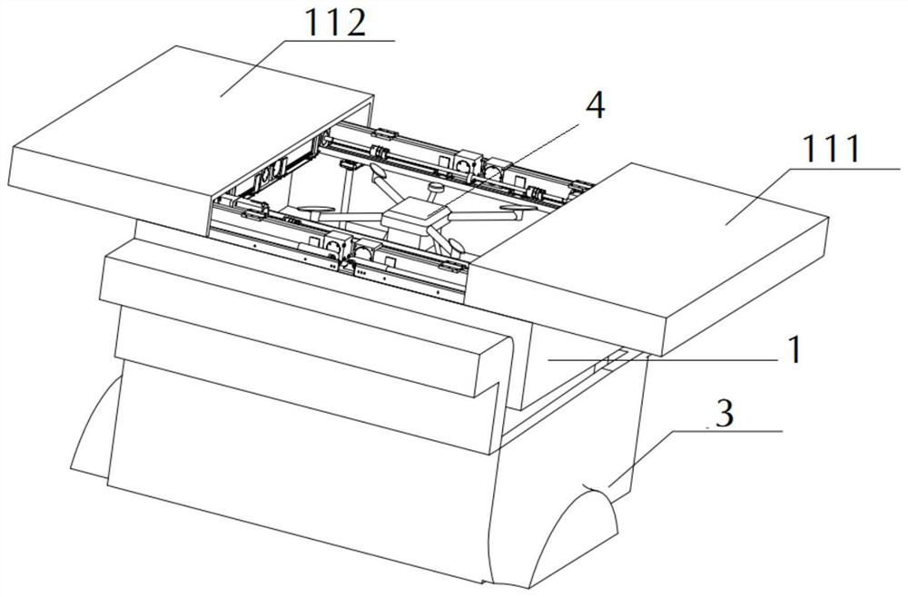 Vehicle-mounted unmanned aerial vehicle unattended station system