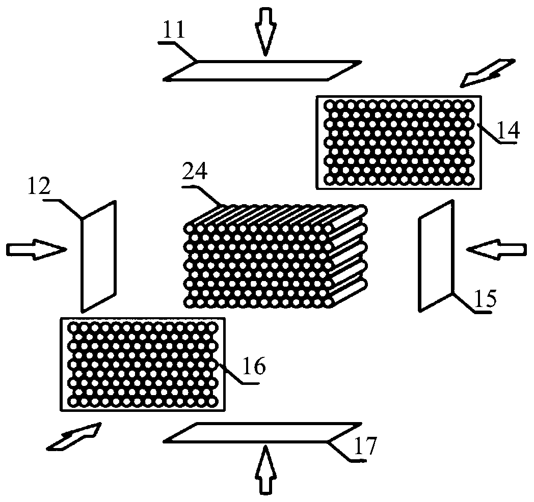 A device for trapping particulate matter