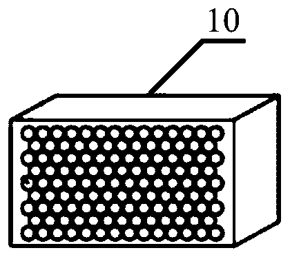 A device for trapping particulate matter