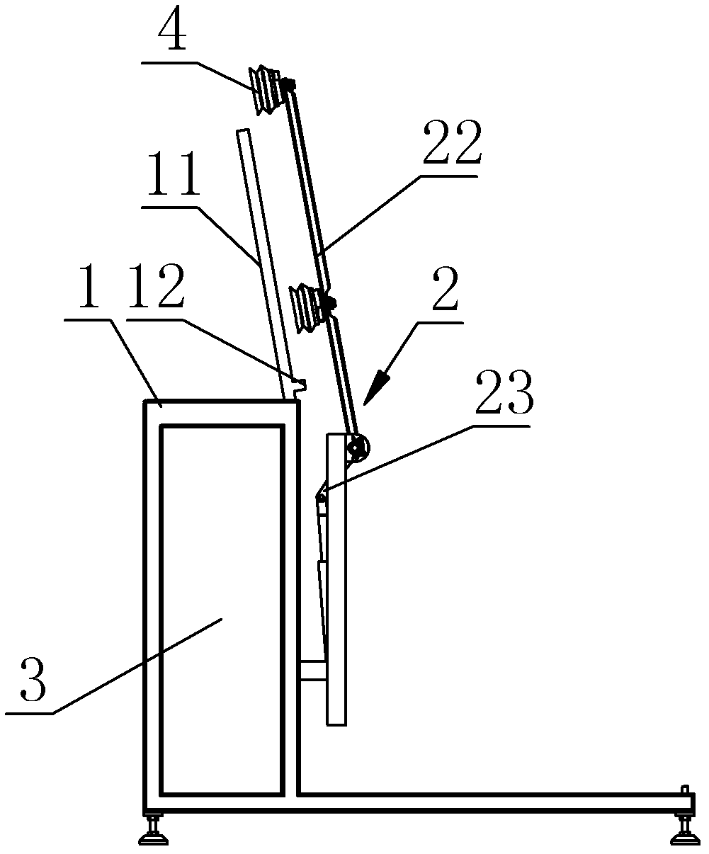 On-line appearance detecting machine after lamination of solar cell panels