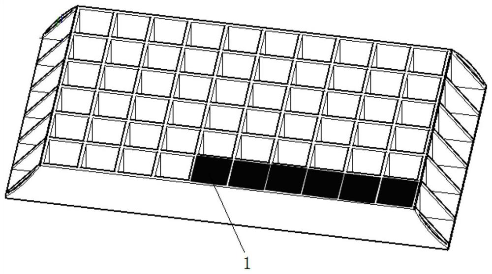 A typical damage repair process of engine reverse thrust grille