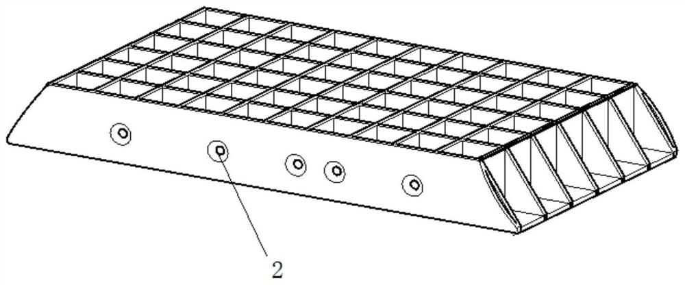 A typical damage repair process of engine reverse thrust grille