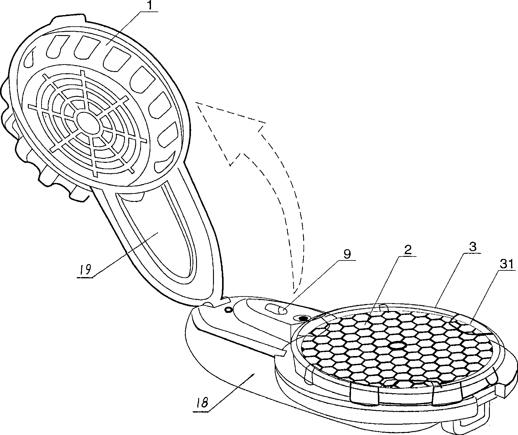 Dual-purpose portable mosquito repellant