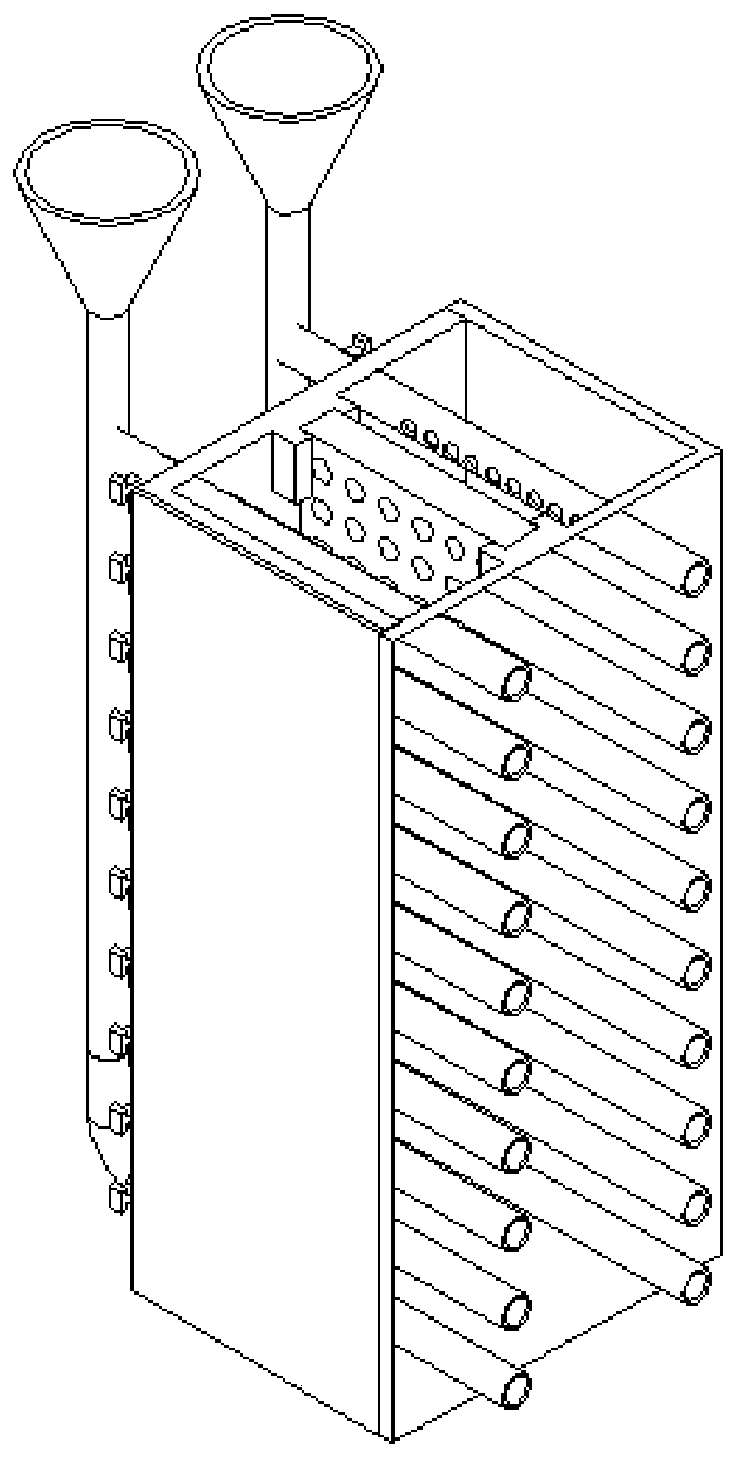 Root box used for peanut root system morphology research and usage method thereof