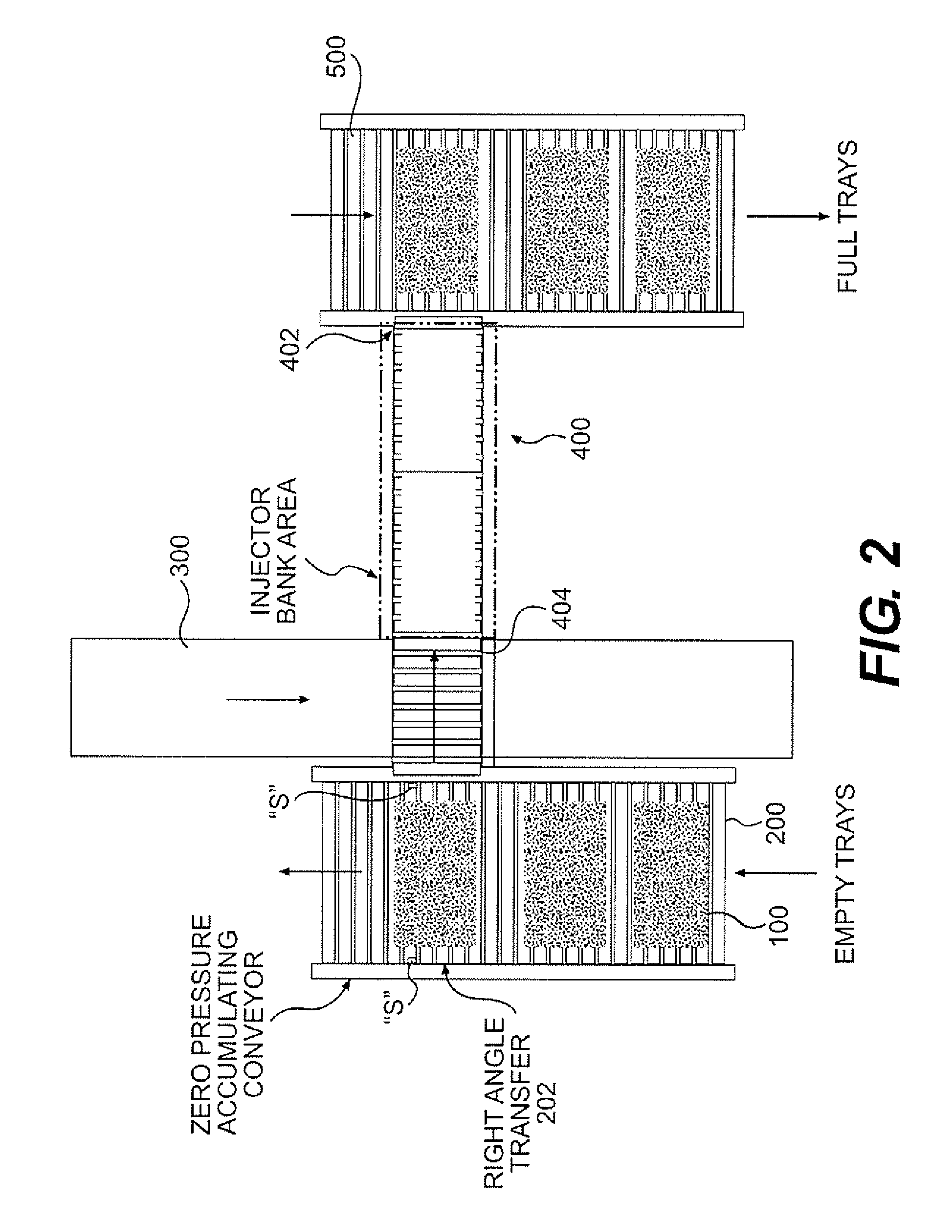 Vertical flat stacking apparatus and method of use