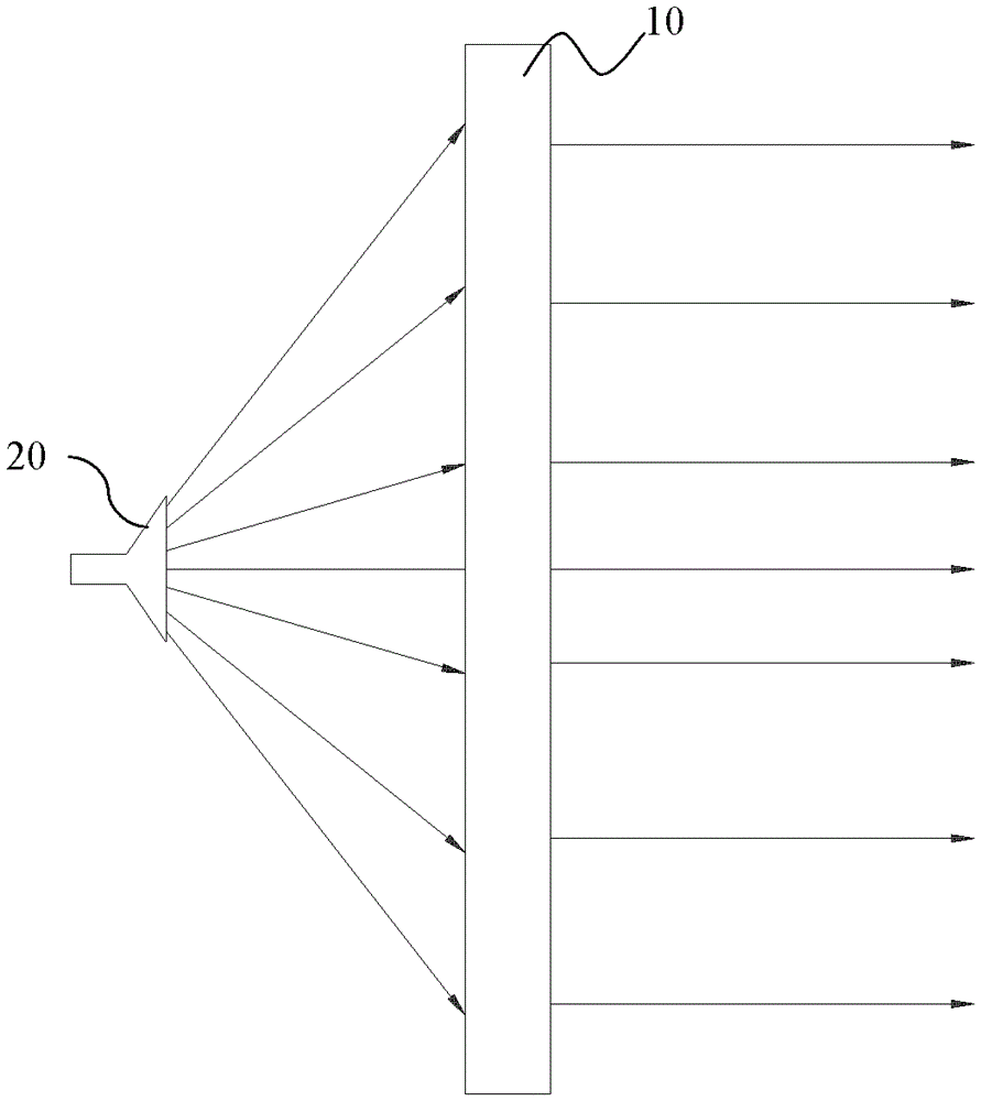 a lens antenna