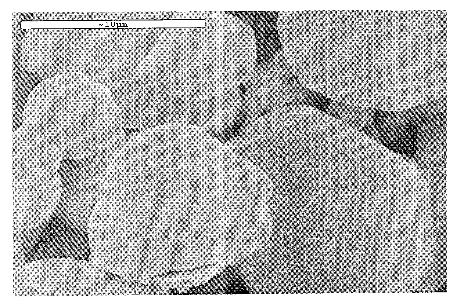 Micron flaky silver grains and production method thereof