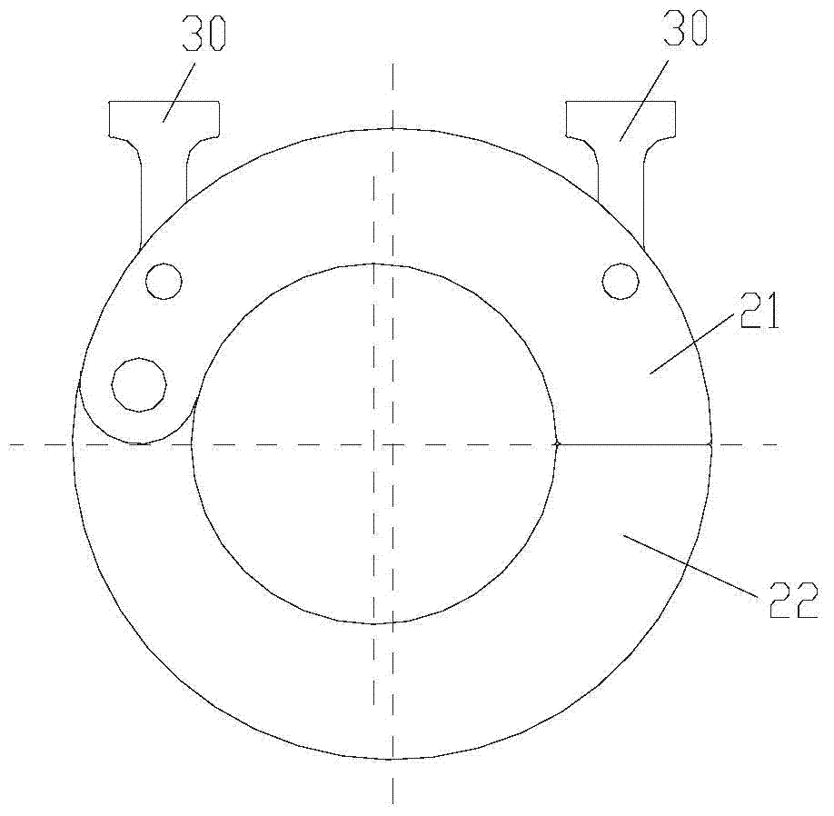 Variable-compression-ratio structure of engine and engine
