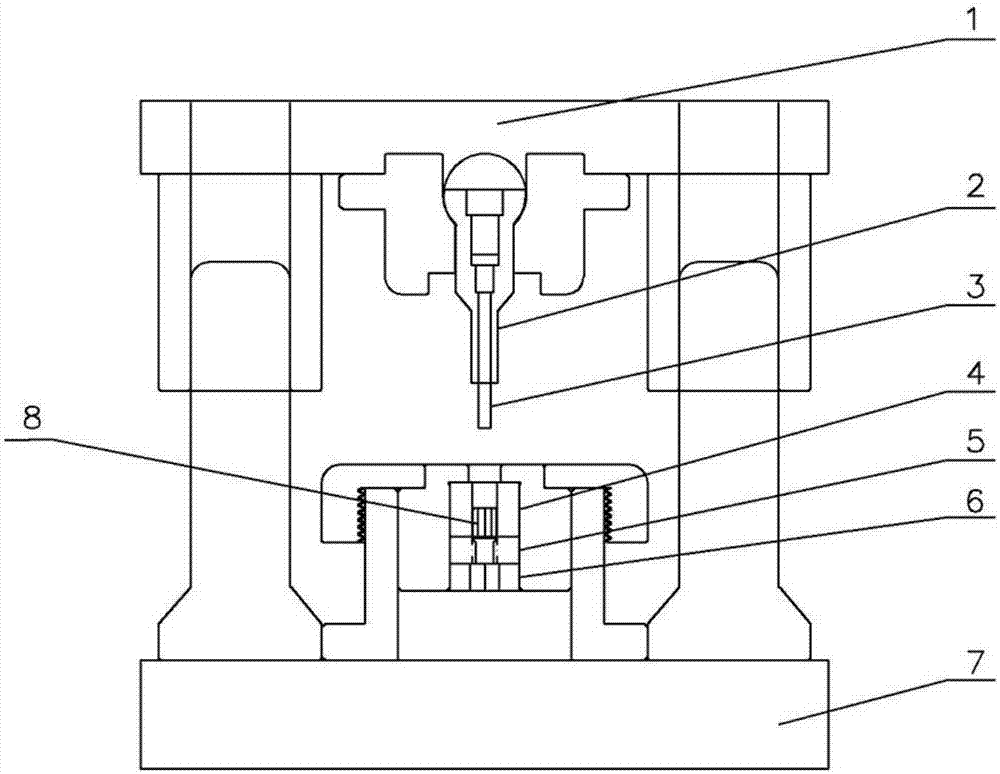 Pencil sharpener spiral hobbing cutter cold drawing production process method and mold