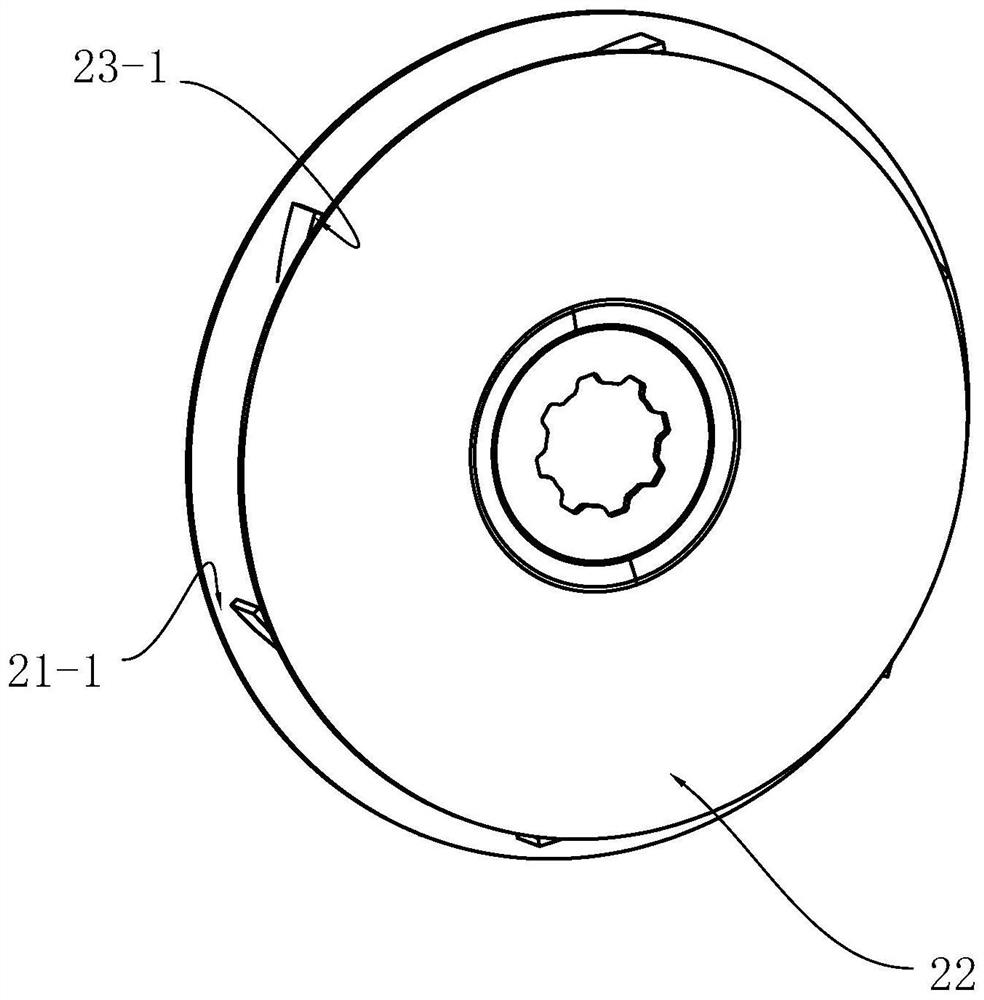 Axial force self-balancing multi-stage pump