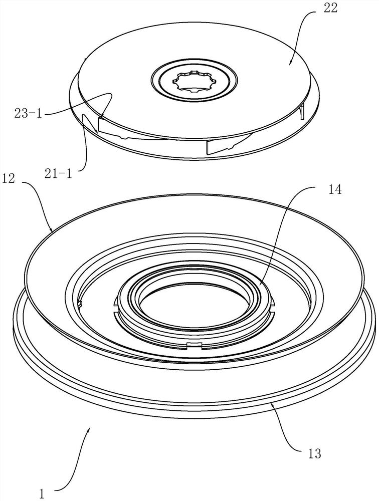 Axial force self-balancing multi-stage pump